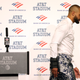 Dak Prescott walks away from the podium with a splint around his injured hand.